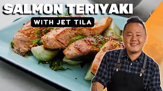 Jet Tilas Salmon Teriyaki  In the Kitchen with Jet Tila  Food Network [upl. by Keil]