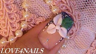 Como Hacer Una Flor Facil de Acrilico 3D En Sus Uñas  Tutorial [upl. by Alesi]