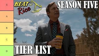 Better Call Saul Season Five Tier List  Ranked and Reviewed [upl. by Mirabel124]