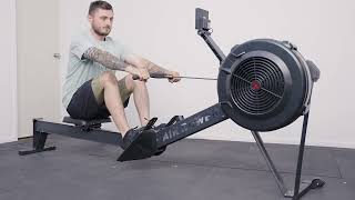 Rowing Machine  Air Rowing Machine  Gymjunkie NZ [upl. by Orianna]