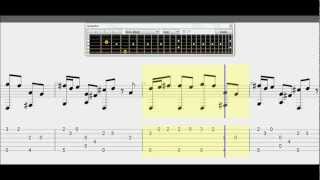 Learn How to Play BACH Sleepers Wake BWV 140 Classical Acoustic Guitar TABS [upl. by Olive]