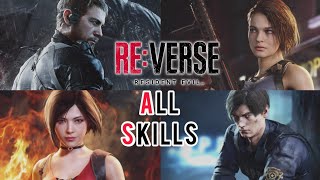 Re Reverse All Characters Skills  Including all Hound Wolf Squad members [upl. by Nihahs]