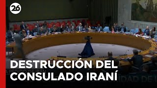 EN VIVO  EEUU  Reunión tras la destrucción del consulado iraní en Siria por un ataque de Israel [upl. by Sillihp]