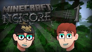 Minecraft NCICORE 1 Episode 1 Ft Mongolian amp JT Money [upl. by Doelling]