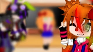 Aftons react to Elizabeths aus 500 subscribers special my au lazy video sorry bad apple [upl. by Anastase627]