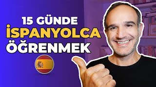 Sadece 15 GÜNDE İSPANYOLCA ÖĞRENMEK 🇪🇸 [upl. by Haidebej]