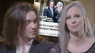 CRINGE COUPLE ORGANIZES REAL VAMPIRE WEDDING [upl. by Zerelda544]