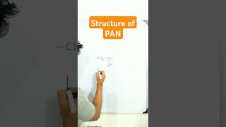 Structure of PAN PolyacrylonitrilePolymershorts [upl. by Ahcsropal]