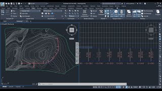 CIVIL 3D PROGRESIVAS EN SENTIDO CONTRARIO [upl. by Celle]