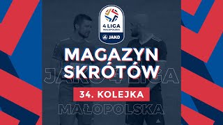 🆕 Magazyn Skrótów 📺  JAKO 4 Liga 🏆  34 kolejka ⚽ [upl. by Lleznod]