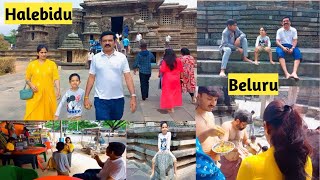 HalebiduBeluruChennakeshava templevlogstejufamilyvlogs [upl. by Leftwich284]