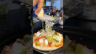 Freshly baked pizza at home  viralvideo video youtubeshorts youtube shorts recipe food [upl. by Trin]