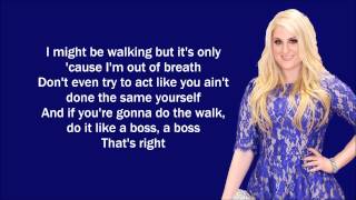 Meghan Trainor  Walkashame Lyric Video [upl. by Onailimixam594]