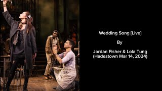 Wedding Song Hadestown – Lola Tung and Jordan Fisher Lyrics video [upl. by Hertzfeld617]