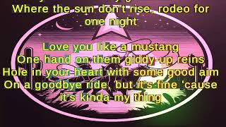 Morgan Wallen  Cowgirls Lyrics [upl. by Nylhsa]