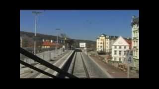 Saalfeld  Gera Hbf  Führerstandsmitfahrt [upl. by Cornel]