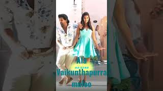 Alavaikuntapuram shooting scene alluarjun alavaikunthapurramuloo allu alluarjunstatus dance [upl. by Fennell]