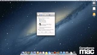 03 • Activer laffichage des périphériques sur le bureau • Mountain Lion tutoriel vidéo [upl. by Beverie130]