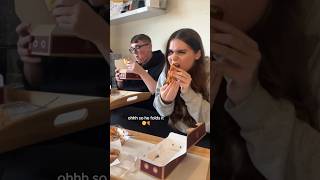 Trying to MATCH my boyfriend’s EATING PACE🤢Pt3 challenge funny prank foodchallenge game fyp [upl. by Notreve874]