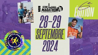 Seine  Marathon 76  Teaser 6ème édition [upl. by Fadil]