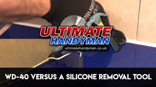 WD40 versus a silicone removal tool [upl. by Tremaine]