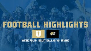 Jesuit Dallas Football  Irving Highlights  Sept 27 2024 [upl. by Aspasia960]