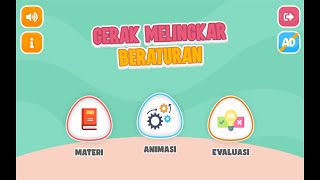 Media Pembelajaran IPA Gerak Melingkar Beraturan 3D [upl. by Floridia]