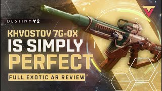 The Exotic KHVOSTOV is Simply Perfect in Destiny 2 The Final Shape [upl. by Atteynad]