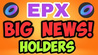 EPX Coin TODAY NEWS  Ellipsis Price Prediction  Ellipsis Today Updates [upl. by Nissy633]