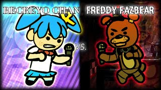 RECREYO CHAN VS FREDDY FAZBEAR RAP BATTLE FTCURTRICHY IVANANIMATED XISIPSTEA THECAMIMATIONS [upl. by Marcille]