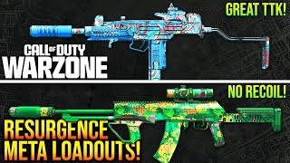 WARZONE New Top 5 BEST RESURGENCE META LOADOUTS After Update WARZONE Best Setups [upl. by Aramoy686]