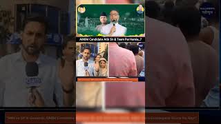 Asaduddin Owaisi Sahab amp Ramgiri Maharaj CM Eknath Shinde  Aurangabad  AIMIMshorts [upl. by Ynhoj519]