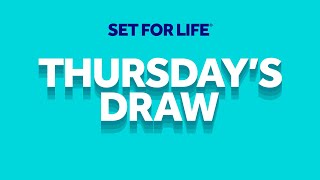 The National Lottery Set For Life draw results from Thursday 01 February 2024 [upl. by Bolen326]