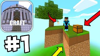 Minicraft SKYBLOCK Survival Gameplay Walkthrough Part 1  MiniCraft 2024 [upl. by Tioneb]