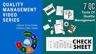 7QC TOOLS  CHECK SHEET [upl. by Rebor829]