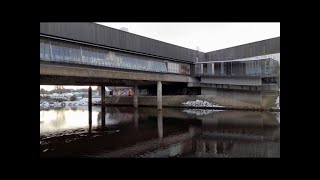 Irvine Rivergate Centre Exterior 1970s Building Tour [upl. by Kannan]