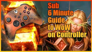 Master Controller Gameplay with Top WoW Addons Console Port DynamicCam and Immersion [upl. by Magena]