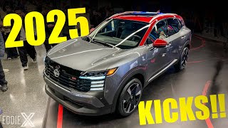 2025 Nissan Kicks Walkaround Interior and Details [upl. by Nogam611]