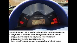 Diagnoza auto amp programare codare cheie telecomanda Smart ForTwo ForFour Roadster la domiciliu [upl. by Adnawuj]