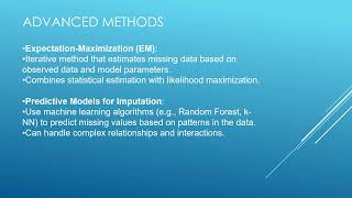 Handling Missing Data in Healthcare [upl. by Htnicayh785]