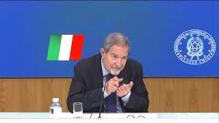 Conferenza stampa sulla situazione emergenziale in EmiliaRomagna [upl. by Kahler]