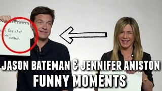 Jason Bateman and Jennifer Aniston Funny Interview Moments [upl. by Aigneis]