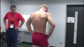 SERGEI KHARITONOV VS MINOTAURO NOGUEIRA BACKSTAGE FOOTAGE  PRIDE FINAL CONFLICT 2004 [upl. by Gardie]