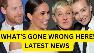 WHAT’S GONE WRONG WITH ELLEN MEGHAN LATEST royal ellendegeneres meghan [upl. by Savick]