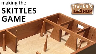 Woodworking Making the Tabletop Skittles Game [upl. by Rehpotisrhc]