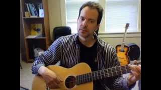 Nylonstring parlor guitar demonstration [upl. by Errol]