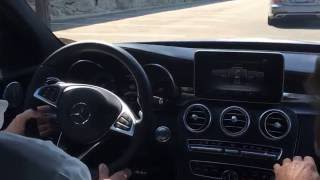 Mercedes Benz AMG Collision Prevention Assist Plus [upl. by Ennaear]