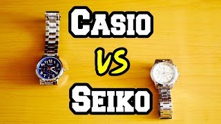 Casio vs Seiko  Which is Better [upl. by Sitarski]