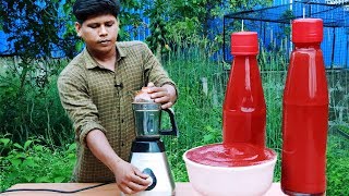 ടൊമാറ്റോ സോസ് വീട്ടിൽ തന്നെ ഉണ്ടാക്കാം How To Make Tomato Sauce At Home [upl. by Antebi]