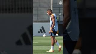 Kilian Mbappé 1st goal🔥Real Madrid kilianmbappe mbappe shorts shortvideo football realmadrid [upl. by Tehr]